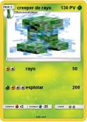 creeper de rayo