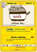 Nutella cat
