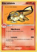 Evee enfadada