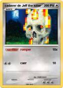 cadaver de Jeff