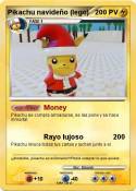 Pikachu navideño (lego) Pikachu