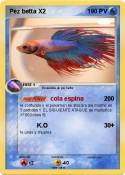 Pez betta X2