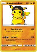 Pikachu rockero Pikachu rockero