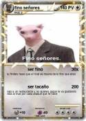 fino señores