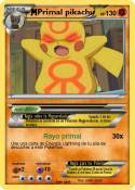 Primal pikachu
