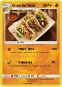 Orden De Tacos