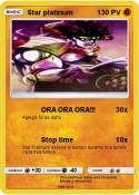 Star platinum