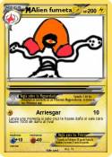 Alien fumeta