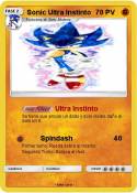 Sonic Ultra Instinto Sonic Ultra