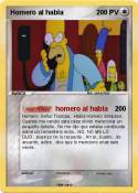 Homero al habla