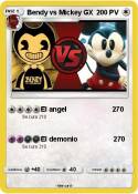 Bendy vs Mickey GX Bendy vs Mickey