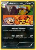 Pokemon es malo