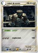 robot de acero