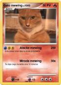 Gato mewing