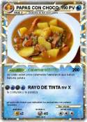PAPAS CON CHOCO