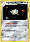 mega solgaleo x