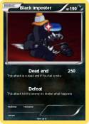 Black imposter
