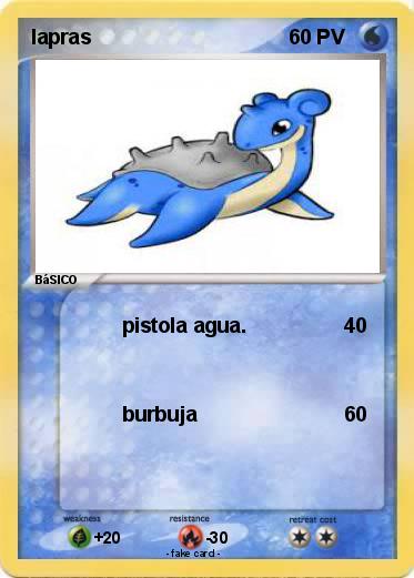 Pokemon lapras