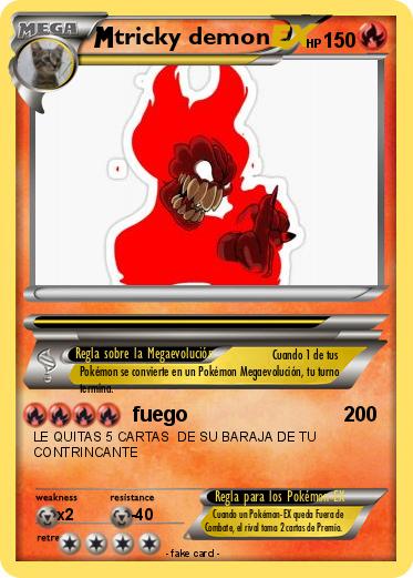 Pokemon tricky demon