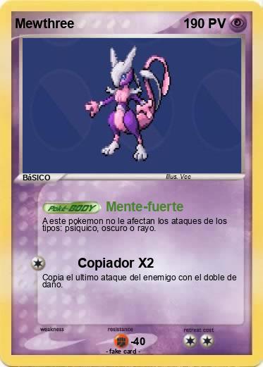 Pokemon Mewthree