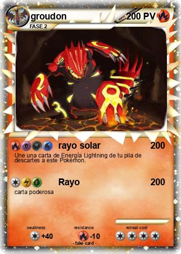 Pokemon groudon