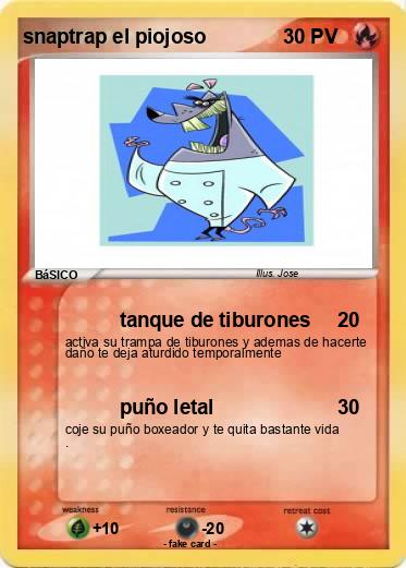 Pokemon snaptrap el piojoso