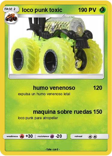 Pokemon loco punk toxic