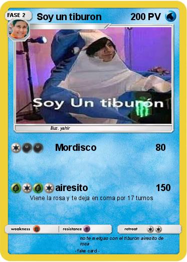Pokemon Soy un tiburon