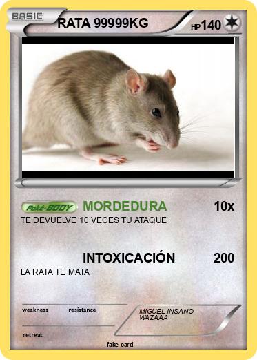 Pokemon RATA 99999KG