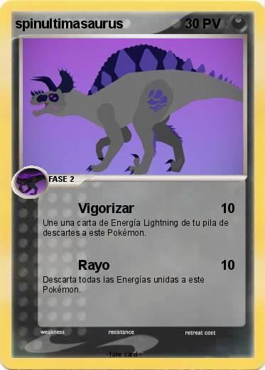 Pokemon spinultimasaurus