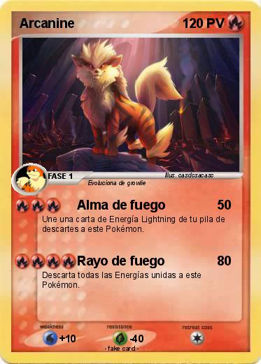Pokemon Arcanine Pokemon Arcanine