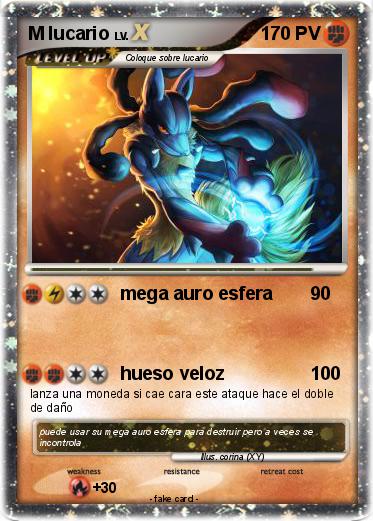 Pokemon M lucario