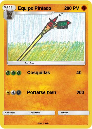 Pokemon Equipo Pintado