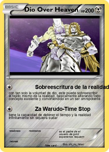 Pokemon Dio Over Heaven