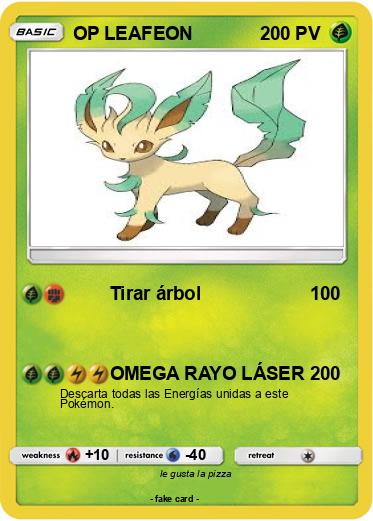 Pokemon OP LEAFEON