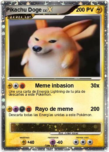 Pokemon Pikachu Doge