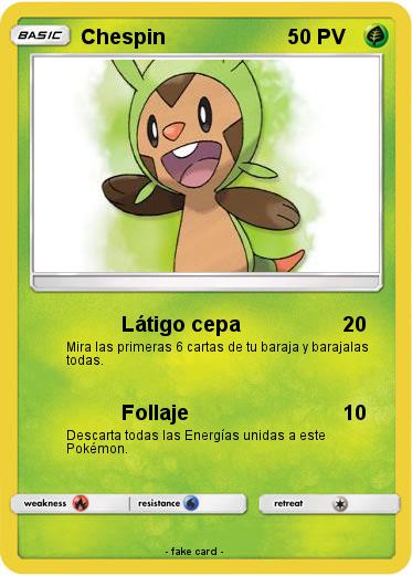Pokemon Chespin