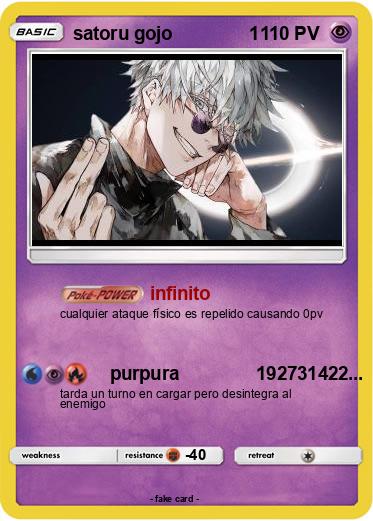 Pokemon satoru gojo               1