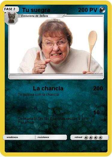 Pokemon Tu suegra