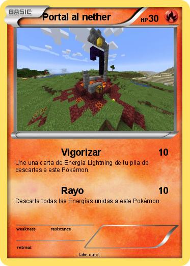 Pokemon Portal al nether
