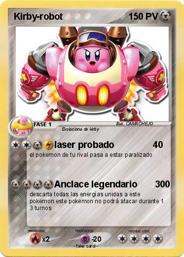 Pokemon Kirby-robot