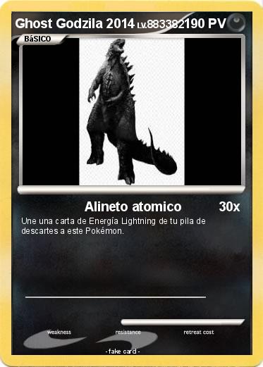 Pokemon Ghost Godzila 2014