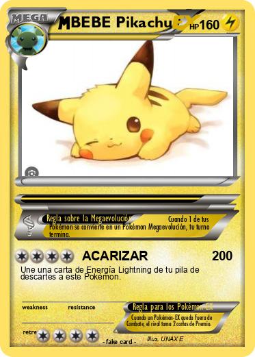 Pokemon BEBE Pikachu