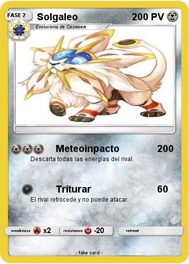 Pokemon Solgaleo