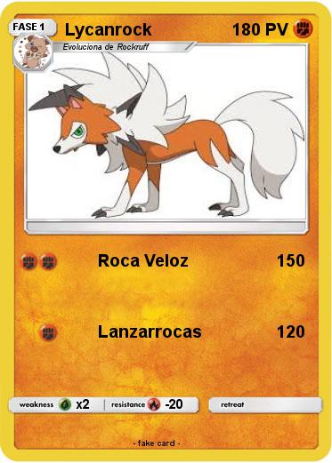 Pokemon Lycanrock
