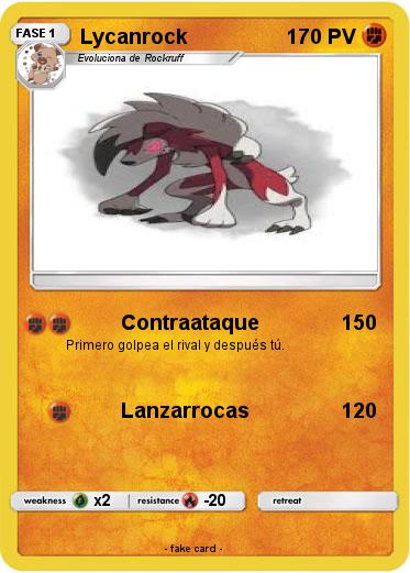 Pokemon Lycanrock