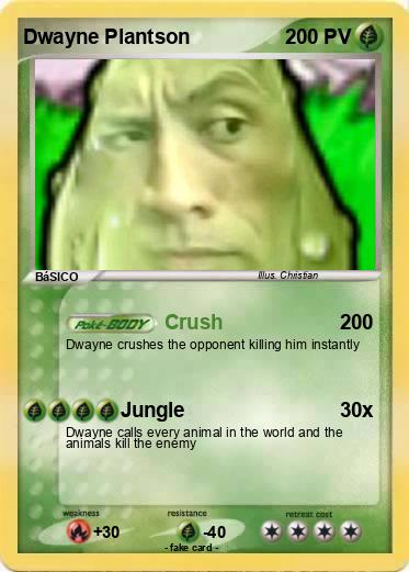 Pokemon Dwayne Plantson