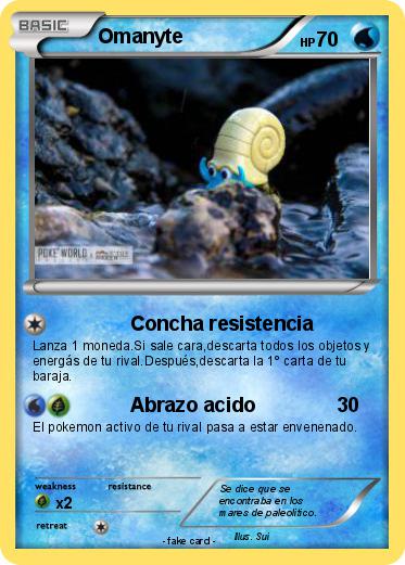 Pokemon Omanyte