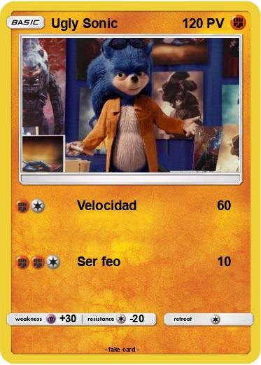 Pokemon Ugly Sonic