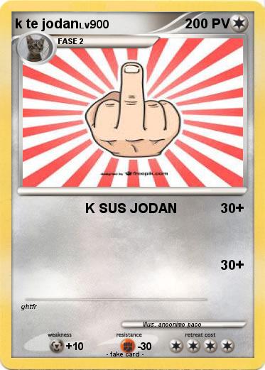 Pokemon k te jodan